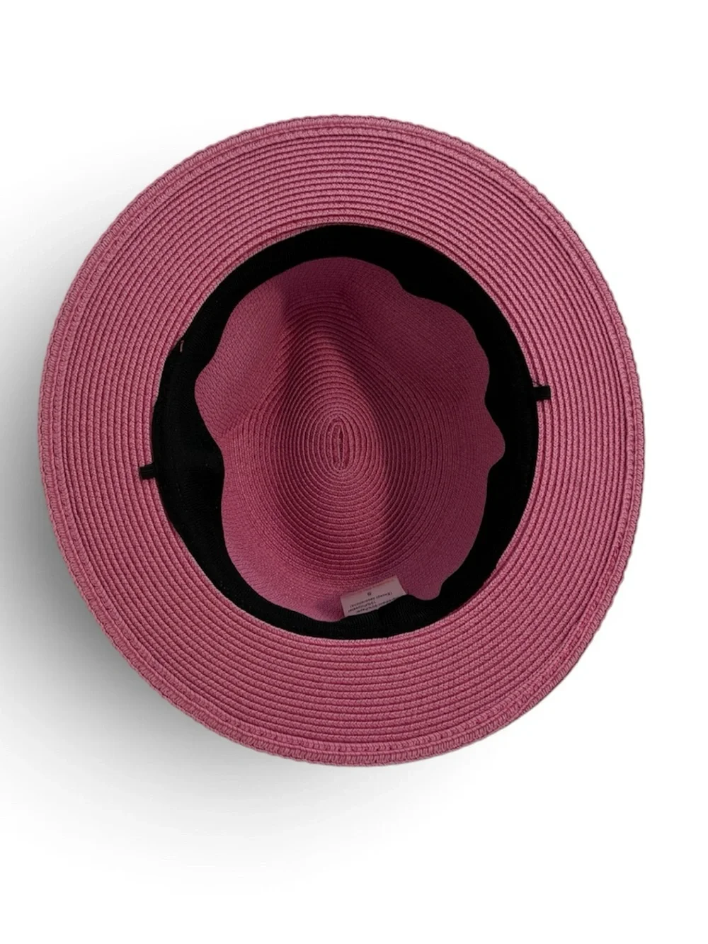 Girls’ Fedora Hat in Hot Pink with Black Band